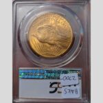 1908 no motto $20 st. gaudens pcgs ms64 rough rider hoard