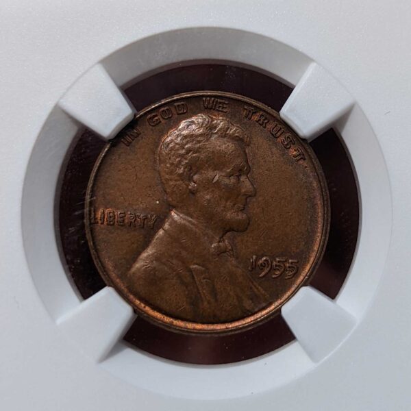 1955 doubled die obverse lincoln cent ngc ms63bn