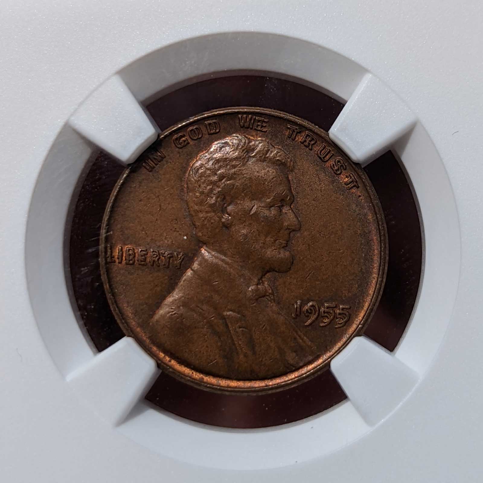 1955 doubled die obverse lincoln cent ngc ms63bn