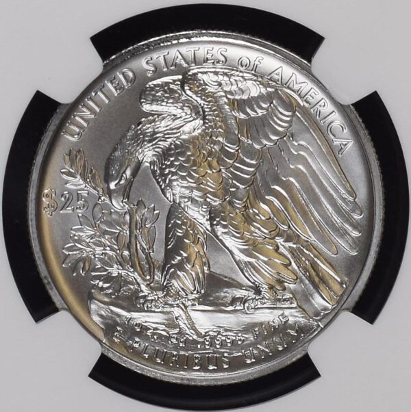 2017 palladium eagle high relief $25 ngc fdoi ms70