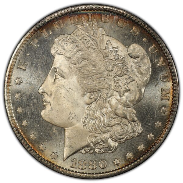 1880/9 s vam 11 morgan dollar pcgs ms66