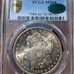 1878 cc morgan dollar pcgs ms64 cac