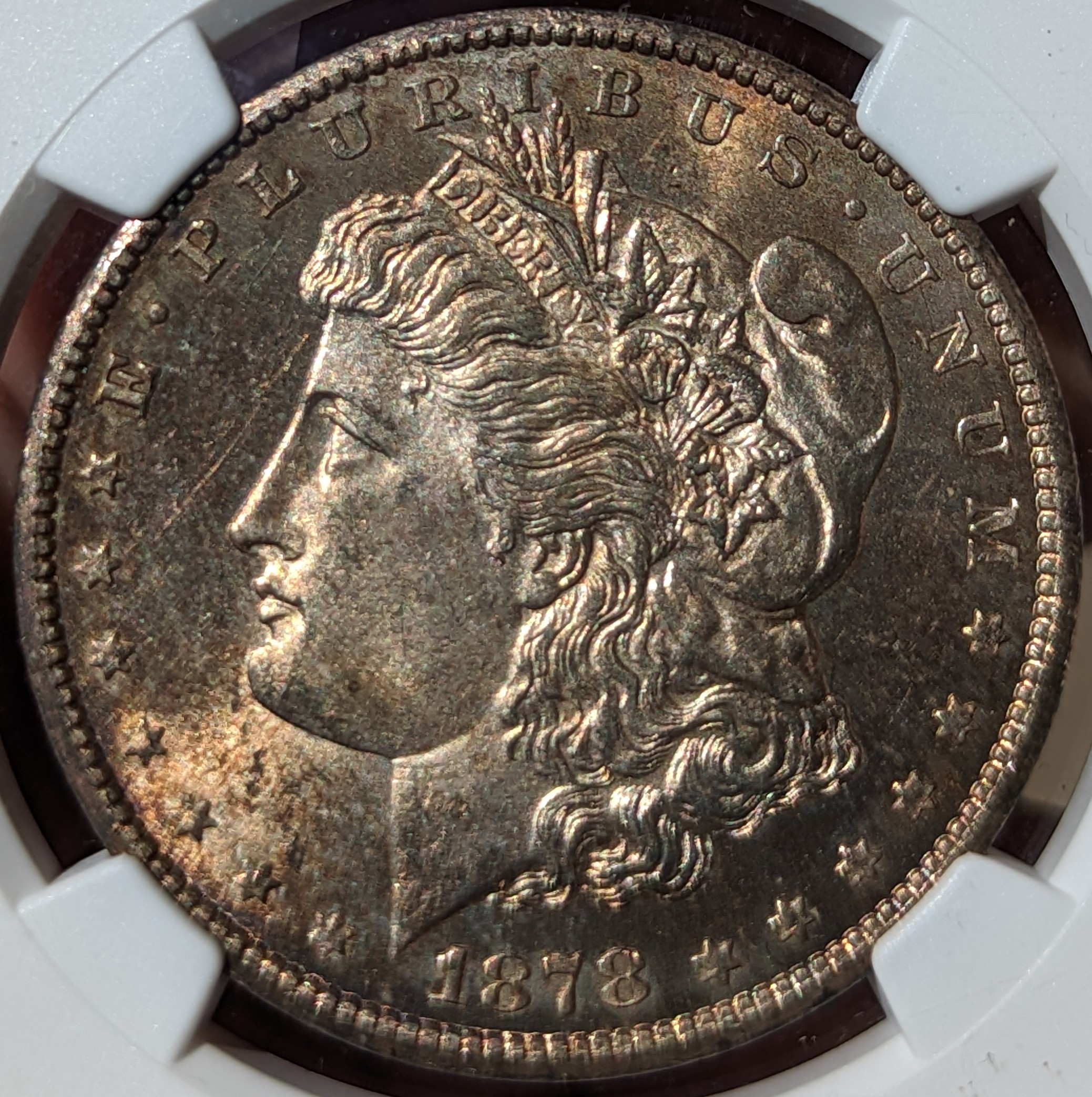 1878 cc morgan dollar ngc ms63