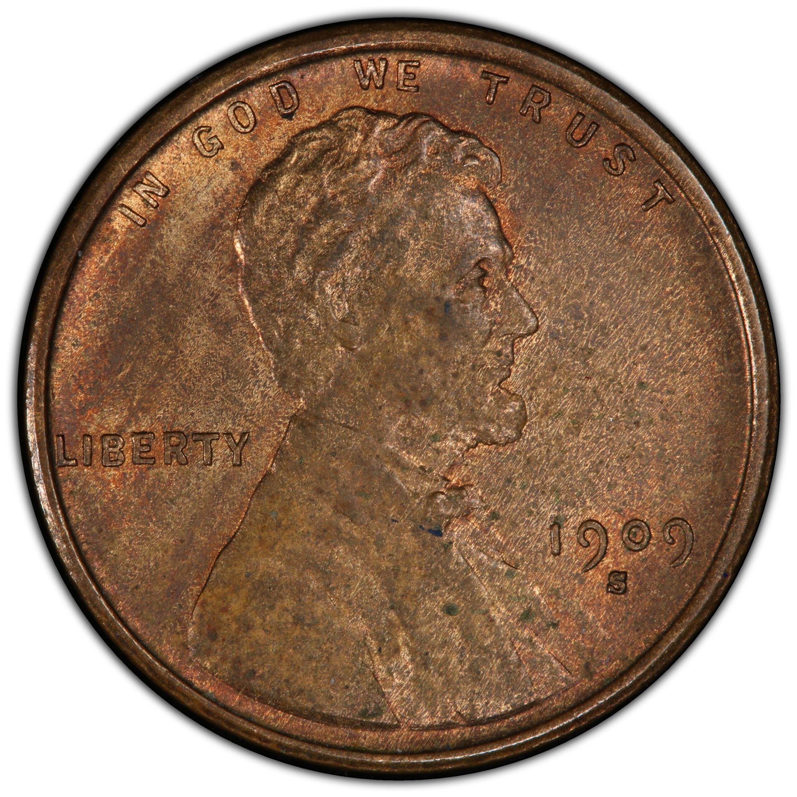 1909 s v.d.b. pcgs ms63b